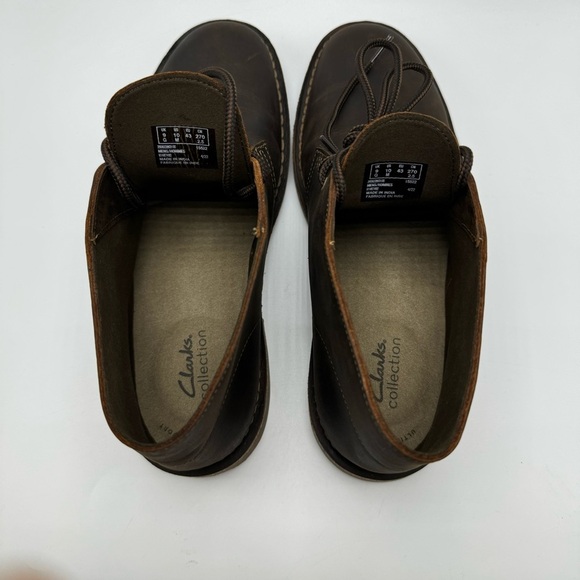 Clark’s Desert Evo Chukka Boot Brown Beeswax Leather Mens Size 10 - Picture 7 of 8